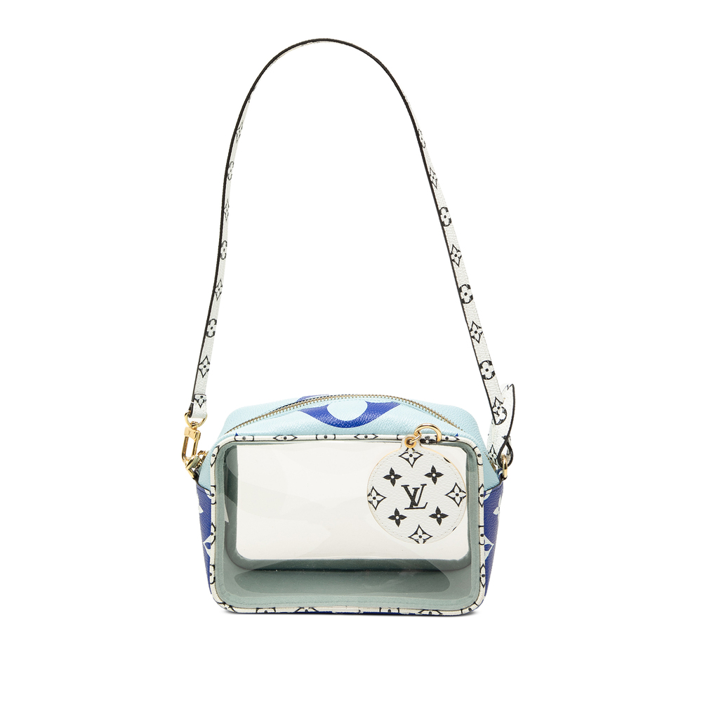 Pre-Loved Louis Vuitton Monogram Giant Beach Pouch